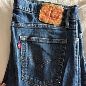 Levi's Dark Blue Denim Jeans